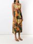 Lygia & Nanny Midi-jurk met bloemenprint Geel - Thumbnail 3