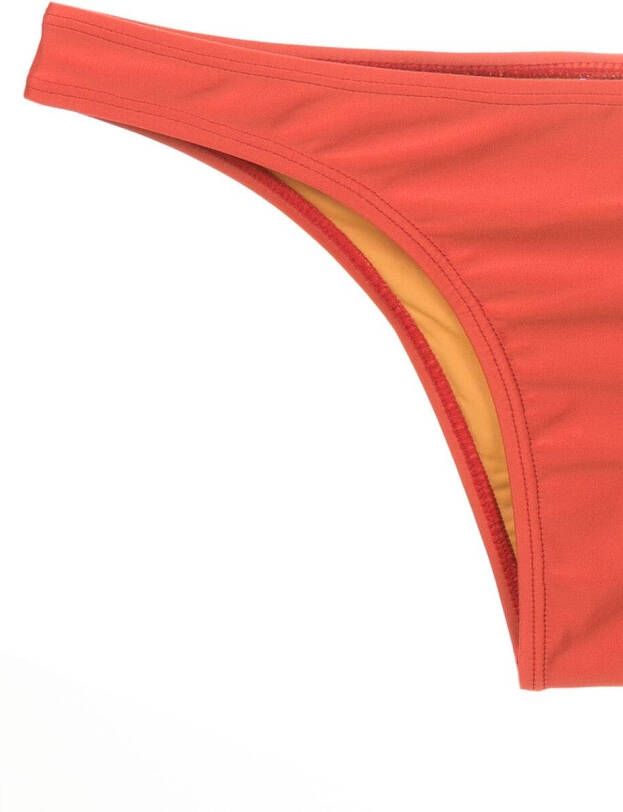 Lygia & Nanny Gesmockte bikinislip Oranje