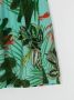 Lygia & Nanny Shorts met bladprint Groen - Thumbnail 3