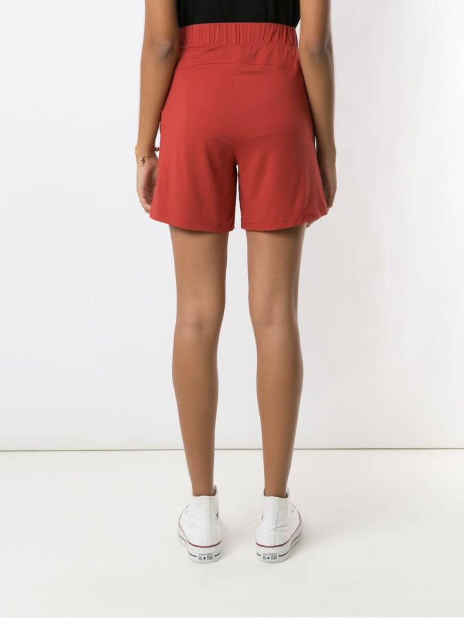 Lygia & Nanny Shorts met elastische taille Rood