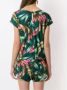 Lygia & Nanny T-shirt met bladerenprint Groen - Thumbnail 4