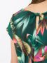 Lygia & Nanny T-shirt met bladerenprint Groen - Thumbnail 5