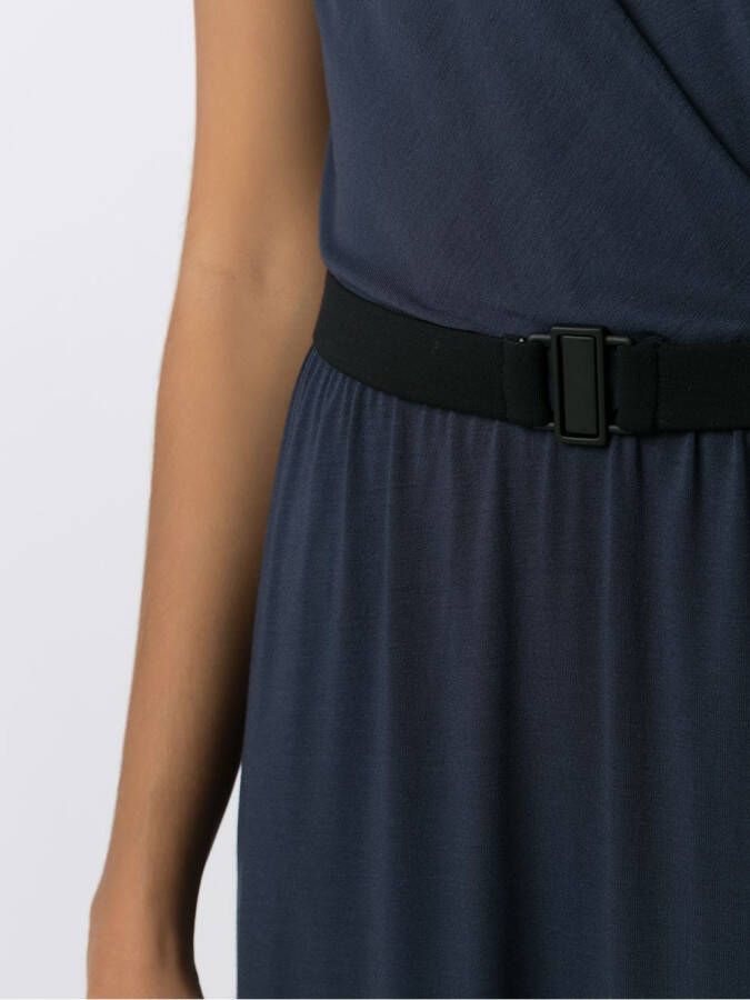 Lygia & Nanny Wikkeljurk met riem Blauw