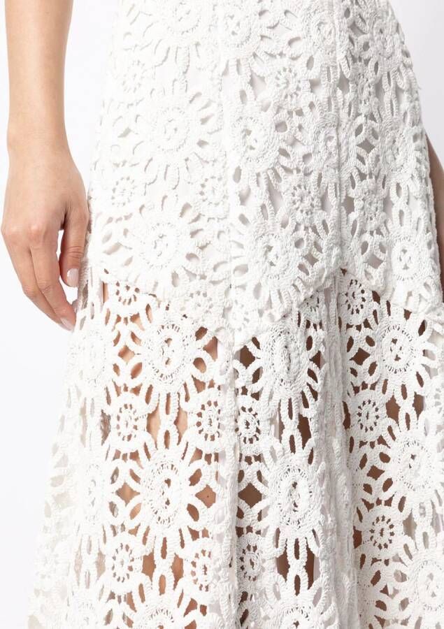 Macgraw Broderie anglaise rok Wit