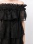 Macgraw Gelaagde midi-jurk Zwart - Thumbnail 5