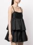 Macgraw Gelaagde mini-jurk Zwart - Thumbnail 3