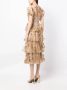 Macgraw Midi-jurk verfraaid met pailletten Goud - Thumbnail 4