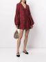 Macgraw Mini-jurk met borduurwerk Rood - Thumbnail 2