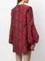 Macgraw Mini-jurk met borduurwerk Rood - Thumbnail 4