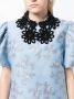 Macgraw Mini-jurk met jacquard patroon Blauw - Thumbnail 5