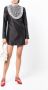 Macgraw Mini-jurk met lange mouwen Zwart - Thumbnail 2