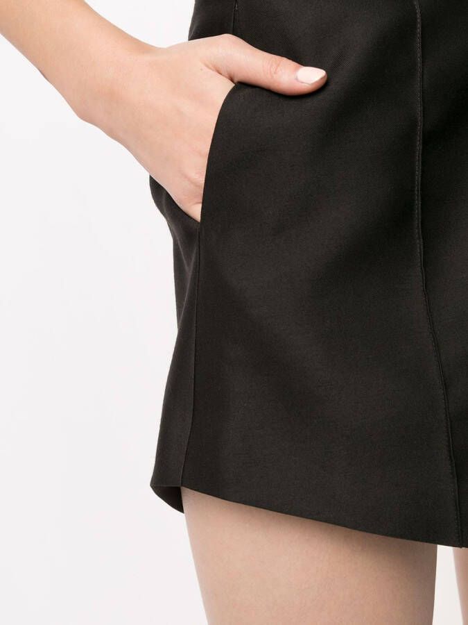 Macgraw Shorts met geplooid detail Zwart