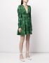 Macgraw Zijden mini-jurk Groen - Thumbnail 3