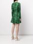 Macgraw Zijden mini-jurk Groen - Thumbnail 4