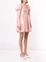 Macgraw Zijden mini-jurk Roze - Thumbnail 3