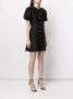 Macgraw Zijden mini-jurk Zwart - Thumbnail 3