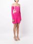 MACH & MACH Hartvormige mini-jurk Roze - Thumbnail 3