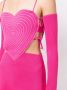MACH & MACH Hartvormige mini-jurk Roze - Thumbnail 5