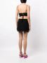 MACH & MACH Mini-jurk verfraaid met stras Zwart - Thumbnail 4