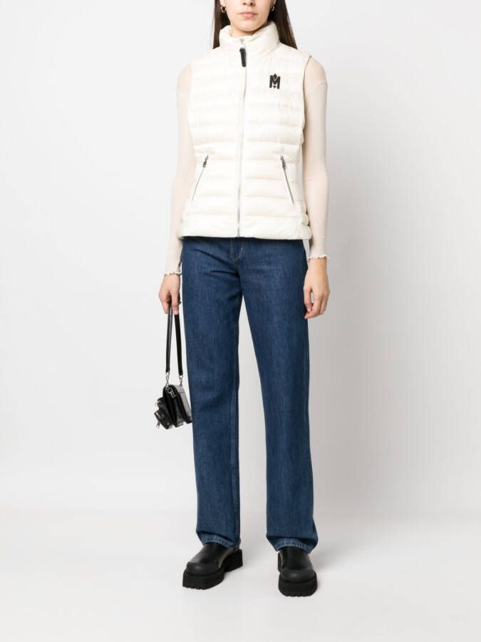 Mackage Bodywarmer met logopatch Beige