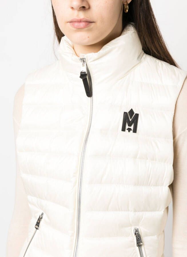 Mackage Bodywarmer met logopatch Beige