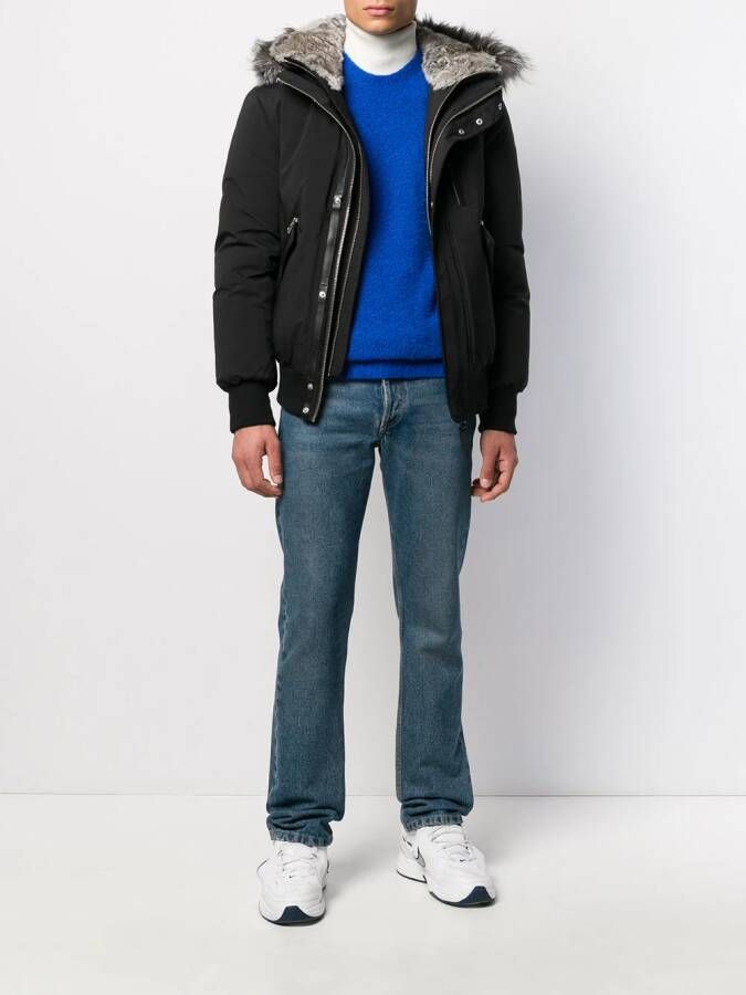 Mackage Gewatteerd bomberjack Zwart