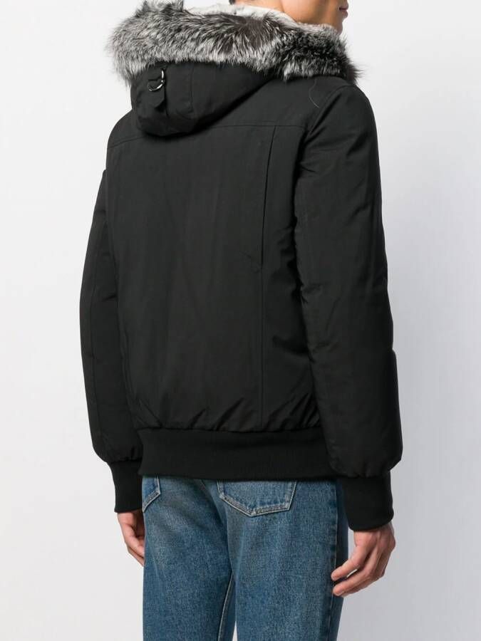 Mackage Gewatteerd bomberjack Zwart