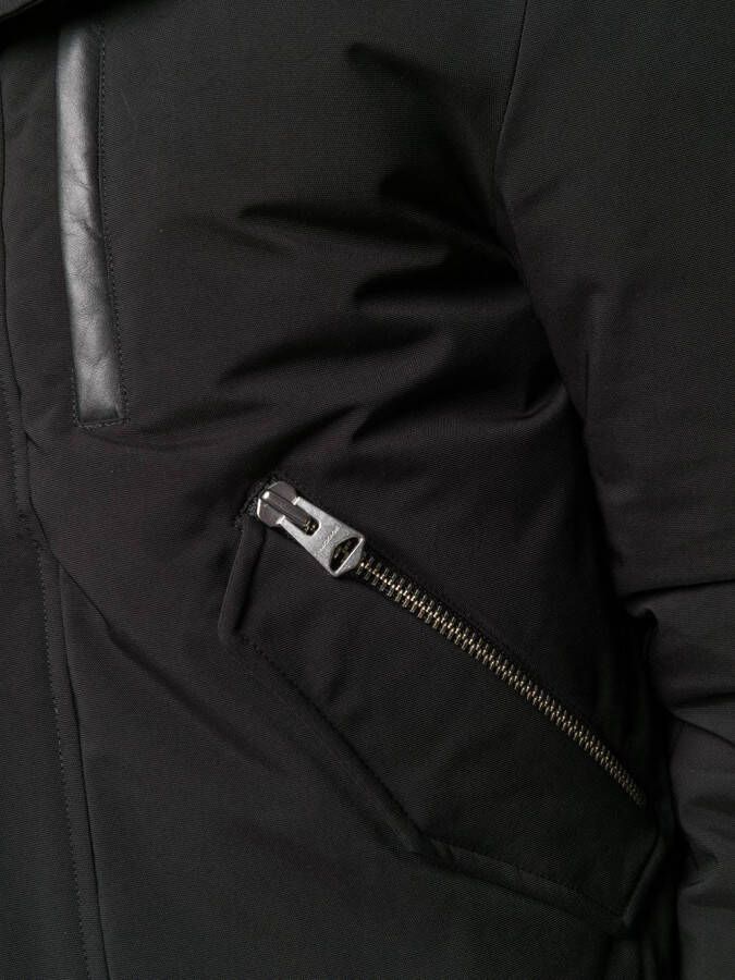 Mackage Gewatteerd bomberjack Zwart