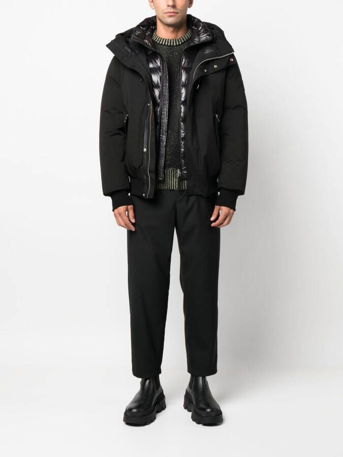 Mackage Gewatteerd donsjack Zwart