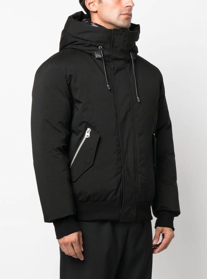 Mackage Gewatteerd donsjack Zwart