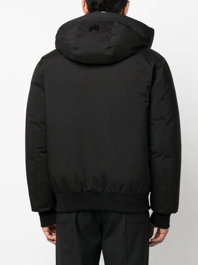 Mackage Gewatteerd donsjack Zwart