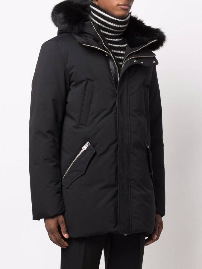 Mackage Jack met logoprint Zwart