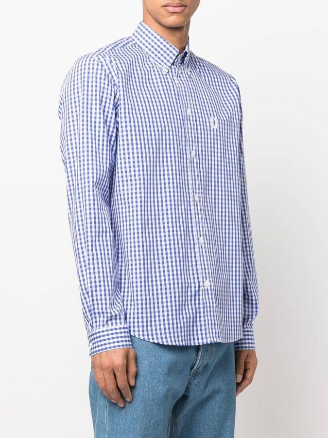 Mackintosh Button-down overhemd Blauw