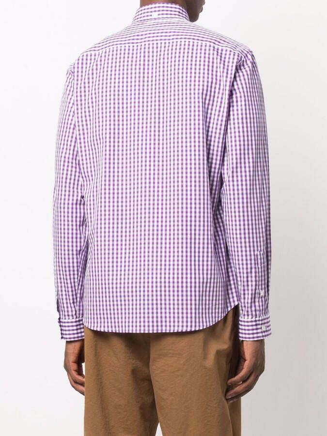 Mackintosh Button-down overhemd Paars