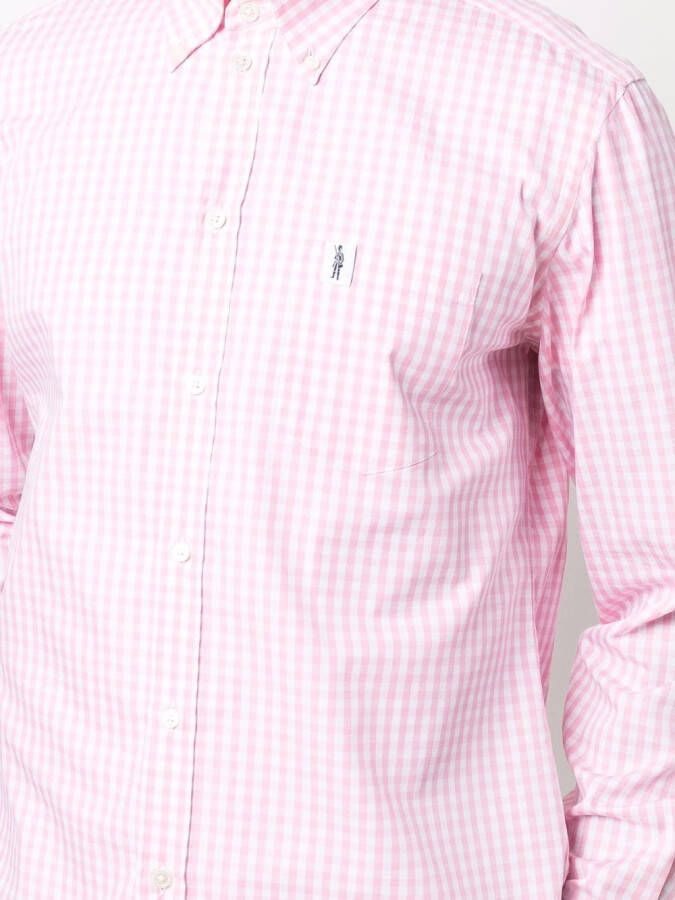 Mackintosh Button-down overhemd Roze
