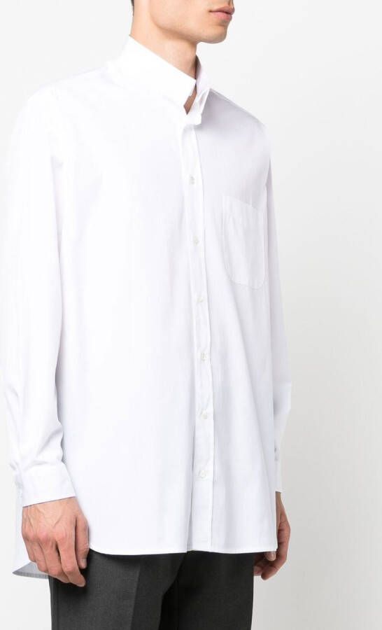 Mackintosh Button-up overhemd Wit