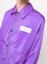 Mackintosh Button-up shirtjack Paars - Thumbnail 5