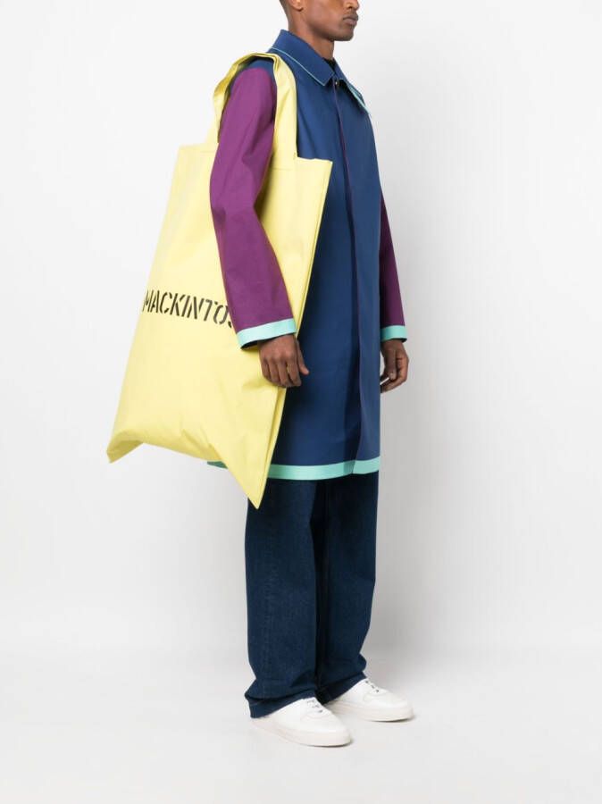 Mackintosh Oversized shopper Geel