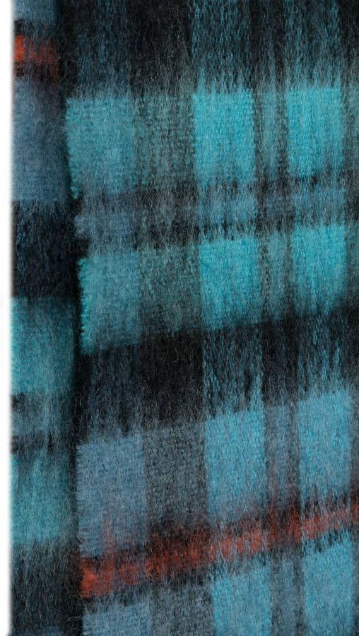 Mackintosh Geruite sjaal Blauw