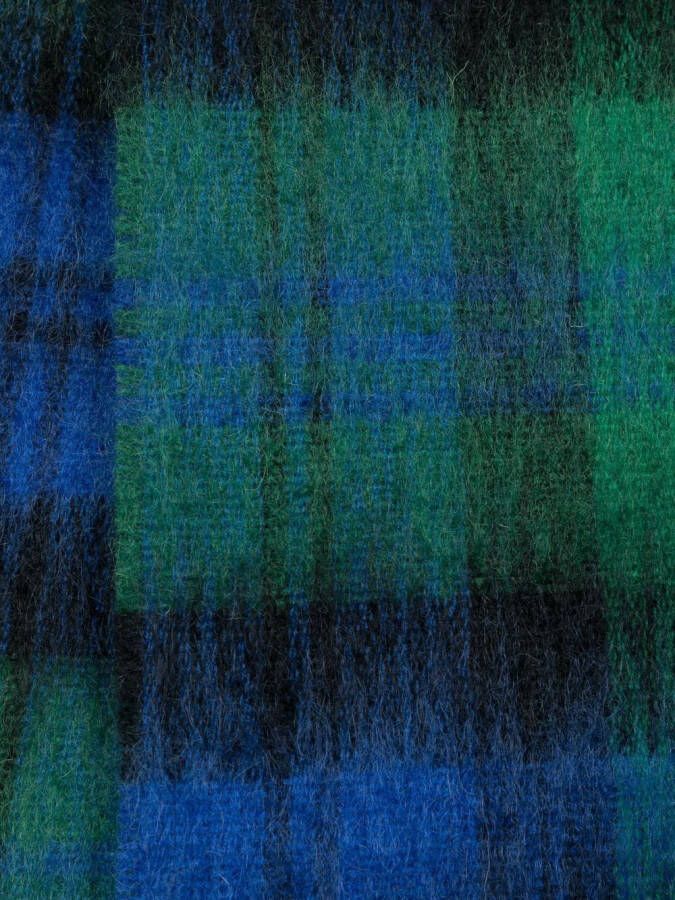 Mackintosh Geruite sjaal Blauw
