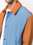 Mackintosh Gewatteerd shirtjack Blauw - Thumbnail 5