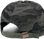 Mackintosh Honkbalpet met camouflageprint Zwart - Thumbnail 2