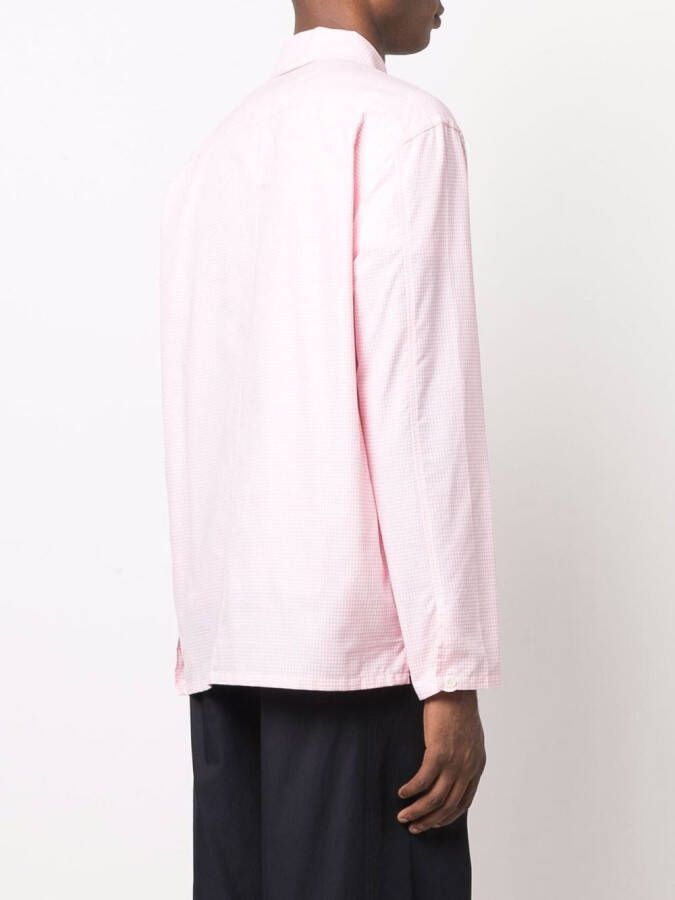 Mackintosh Overhemd met gingham ruit Roze