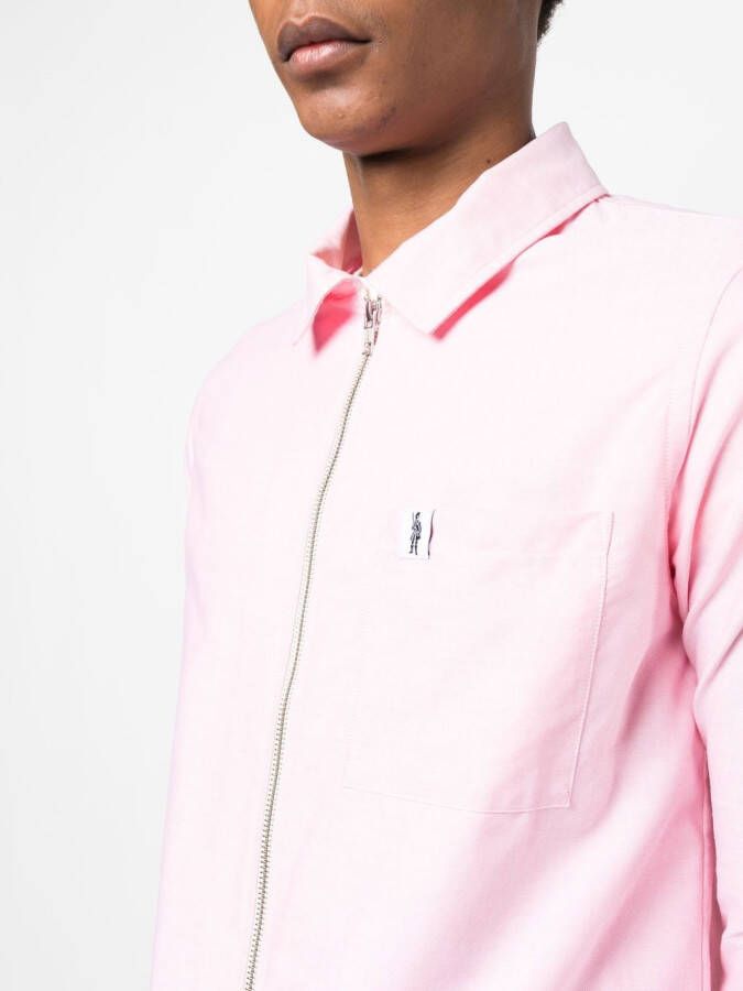 Mackintosh Overhemd met rits Roze