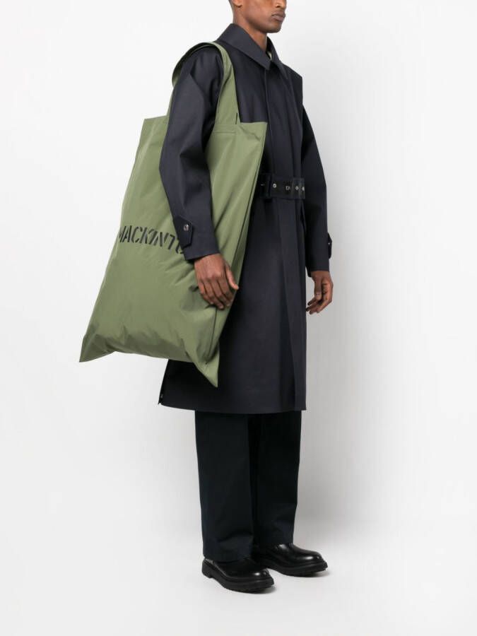 Mackintosh Oversized shopper Groen