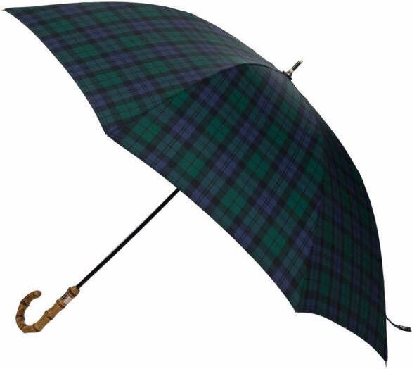 Mackintosh Paraplu met bamboe handgreep Groen