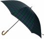 Mackintosh Paraplu met bamboe handgreep Groen - Thumbnail 3