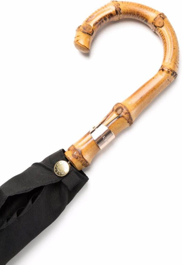 Mackintosh Paraplu met bamboe handgreep Zwart