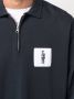 Mackintosh Poloshirt met logopatch Blauw - Thumbnail 5