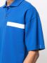 Mackintosh Poloshirt met uitgesneden kraag Blauw - Thumbnail 5